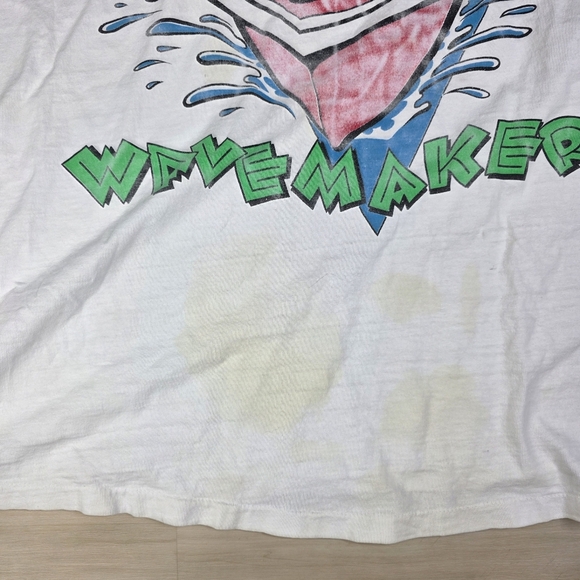Vtg Mickey Mouse Walt Disney World Shirt 80s Rare Wavemaker Single Stitched XXL - Picture 4 of 6